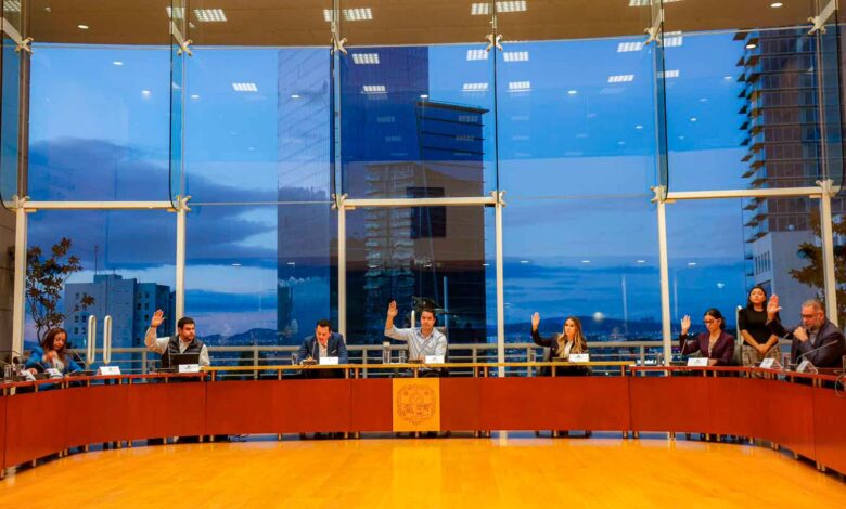 Ayuntamiento de Querétaro el calendario de sesiones de Cabildo