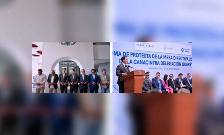 En el 43 aniversario del Colegio de Arquitectos Relevo directivo en CANACINTRA