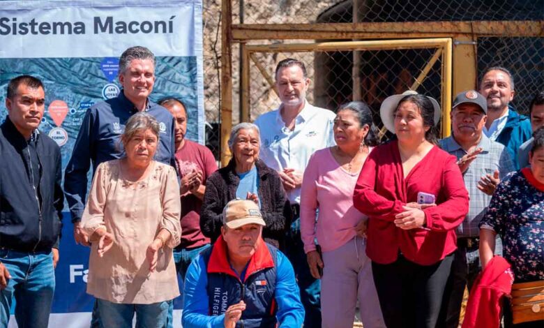 Entrega Gobernador el Sistema Independiente de Agua La Blanca-Maconí