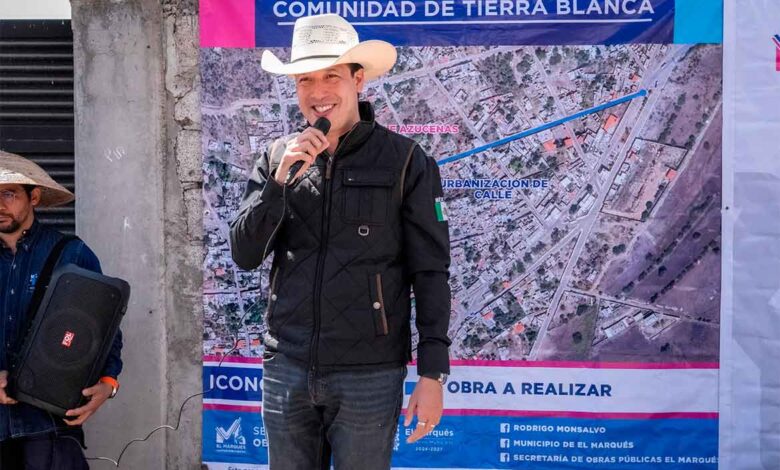 Rodrigo Monsalvo pone en marcha obras de infraestructura