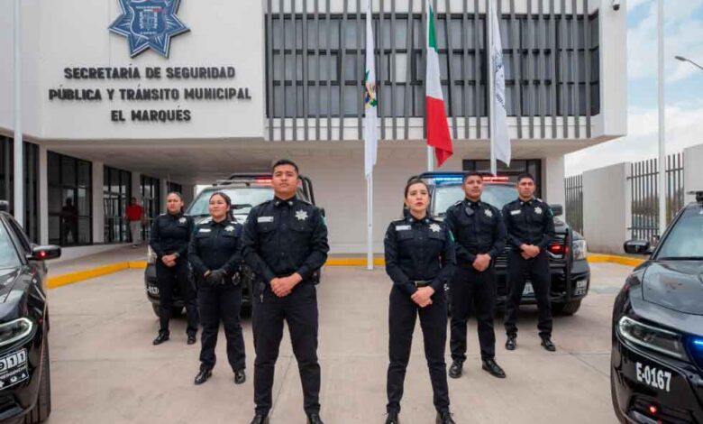 Avanza estrategia de seguridad en El Marqués