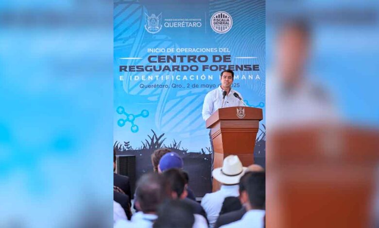 Felifer acude al arranque de operaciones del Centro de Resguardo Forense e Identificación Humana