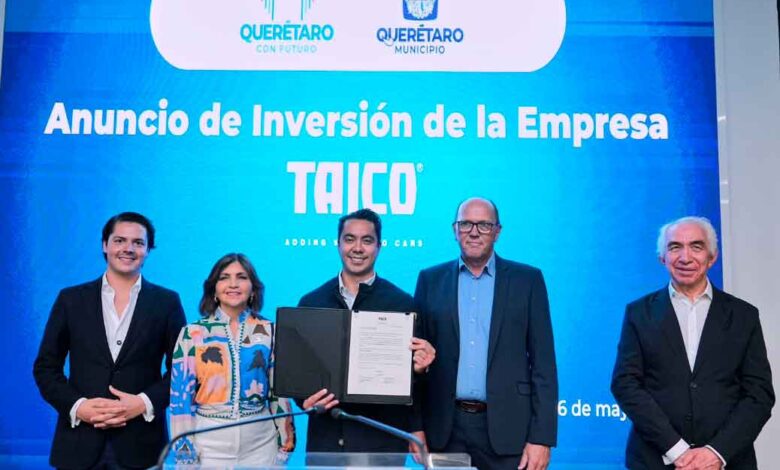 Inversión de más de 200 mdp de la empresa TAJCO anuncia Felifer Macías