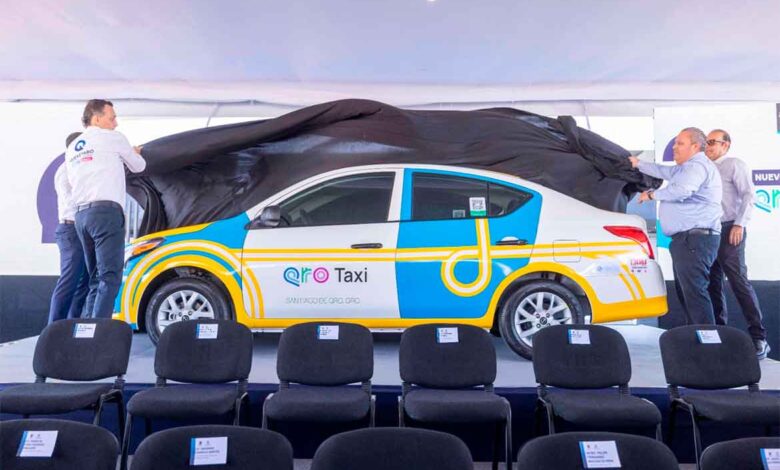 Mauricio Kuri encabeza la presentación del nuevo modelo QroTaxi