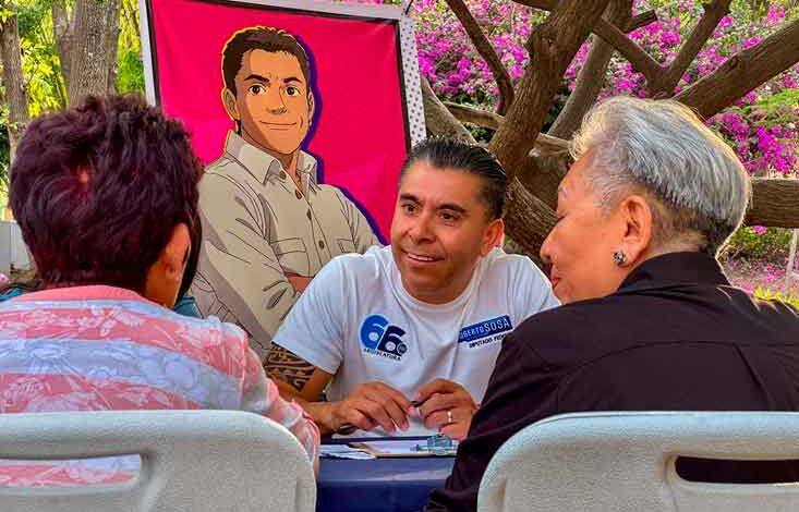 Roberto Sosa realiza su primera Jornada Ciudadana de Servicios en Jardines de la Hacienda
