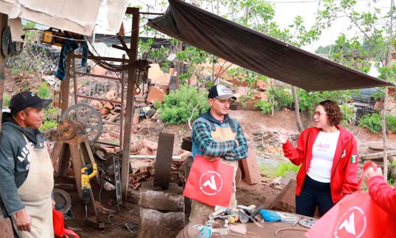 Abigail Arredondo reconoce el trabajo