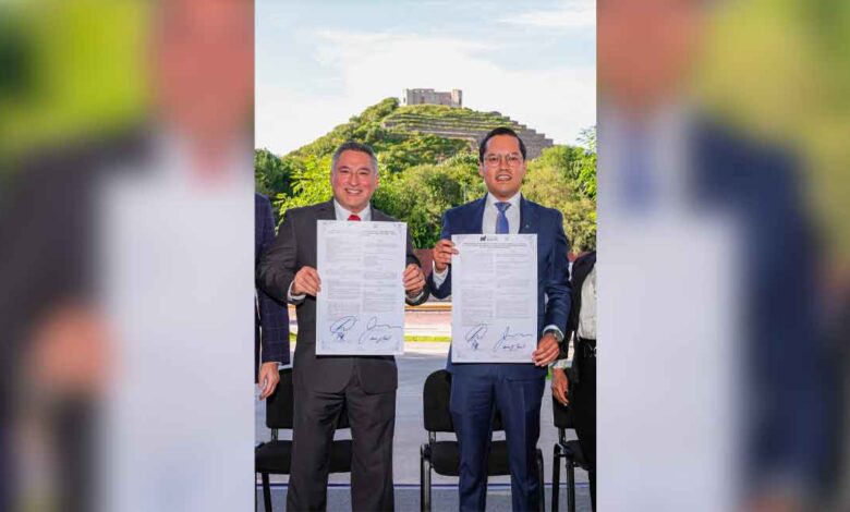 Chepe Guerrero y el alcalde de McAllen