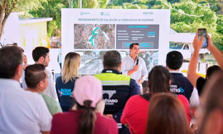 Entrega Felifer obra de mejoramiento