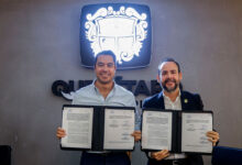 Firma Felifer Macías convenio de coordinación en material